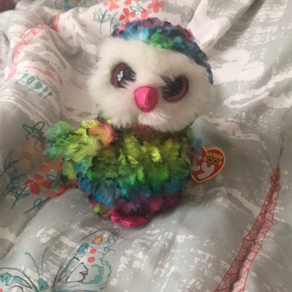 Tie dye TY beanie boo